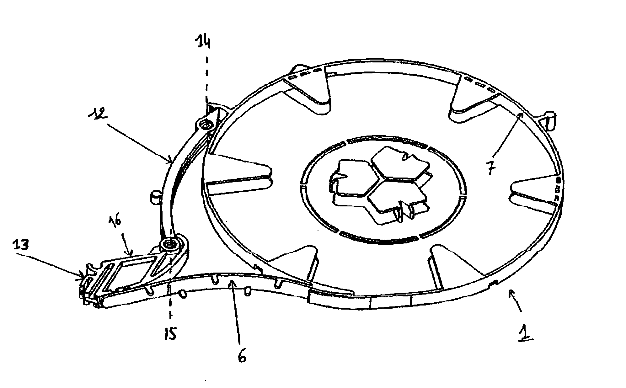 Cassette for coiling optical fibers