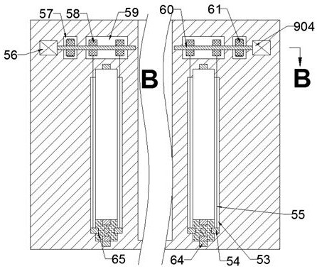 Anti-shaking building hanging basket