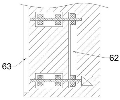 Anti-shaking building hanging basket