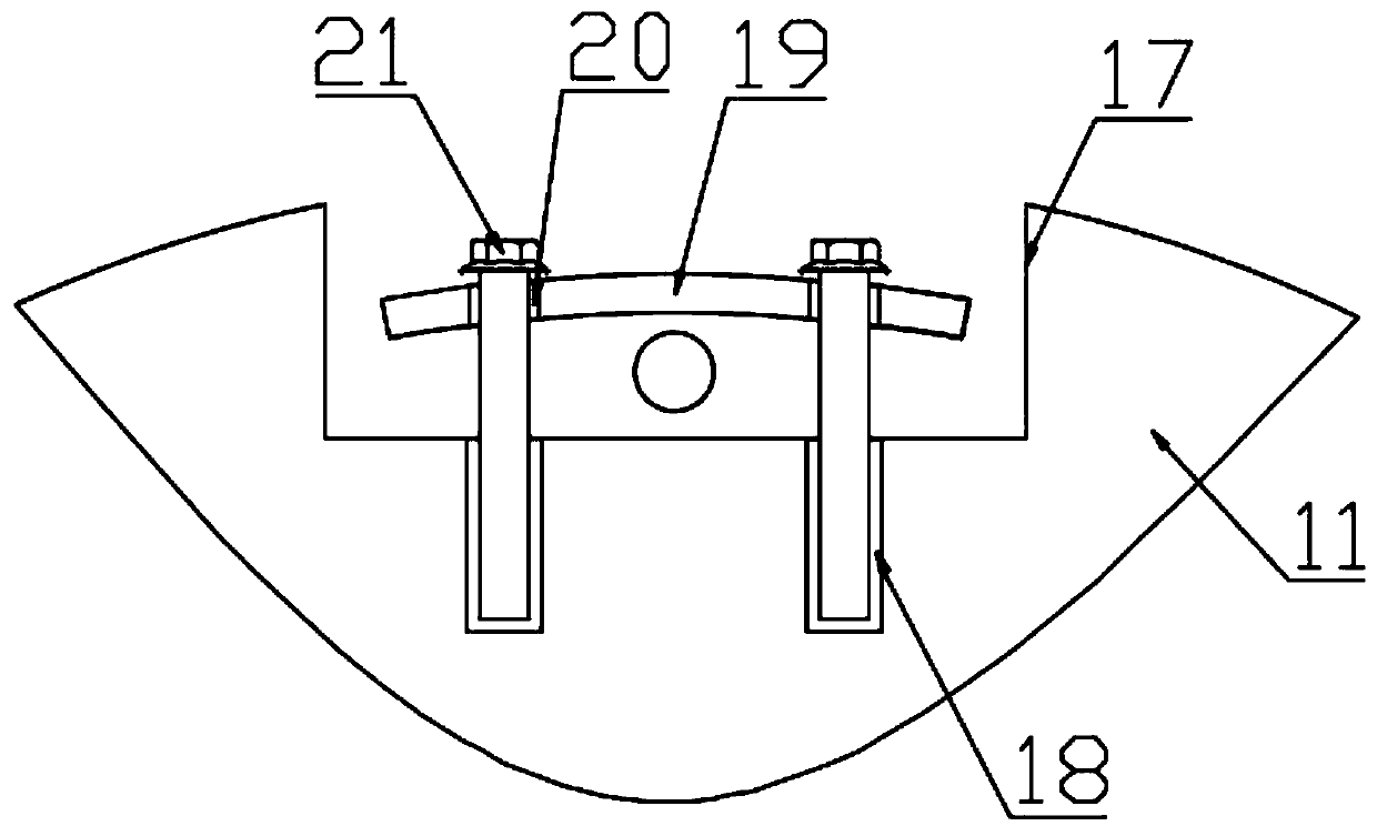 Automatic rocker arm device for multi-person rope skipping