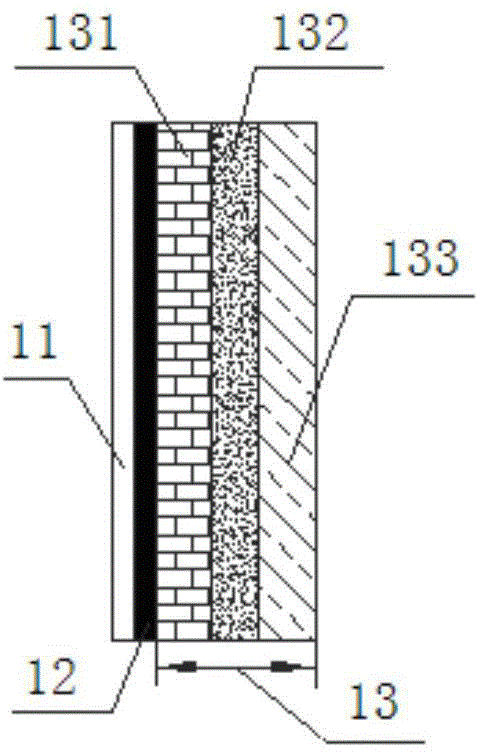 Crack width change monitoring device and method