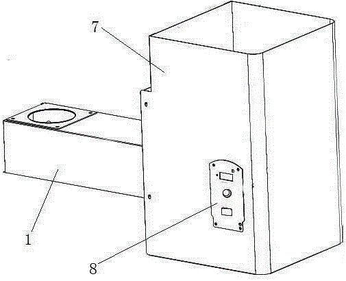 Feeding and combusting mechanism of barbecue grill