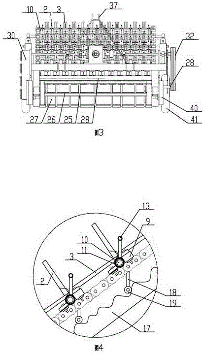 Stripping plate type agricultural film recycling machine