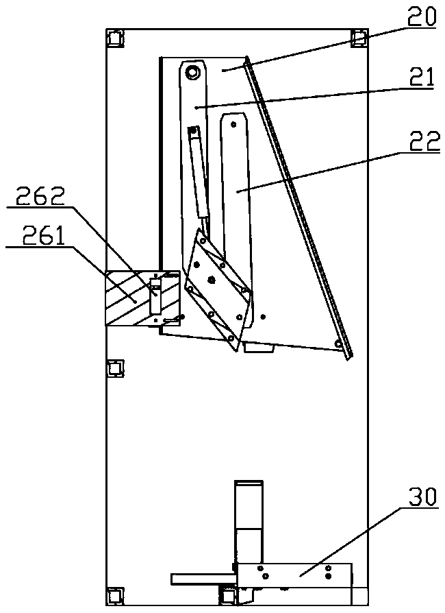 Intelligent lateral double-layer bicycle parking device