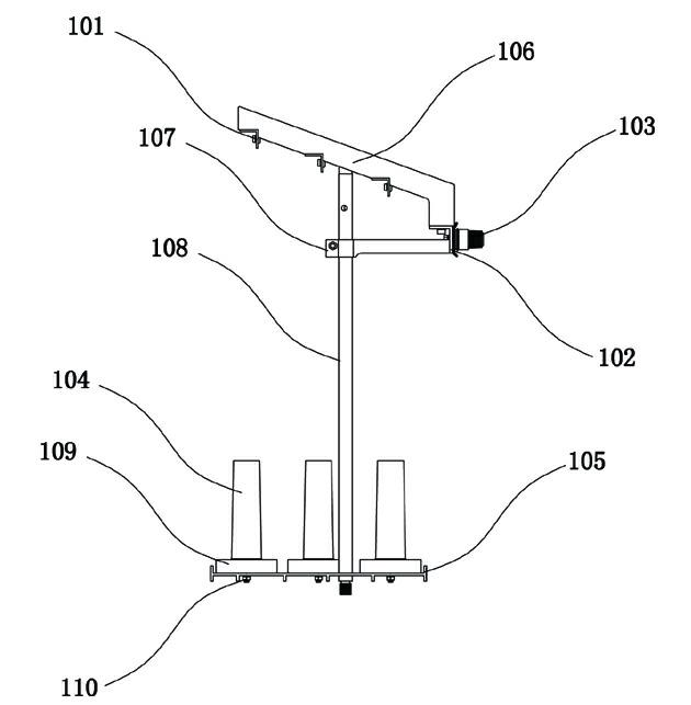 Multi-head machine thread stand of computerized embroidery machine