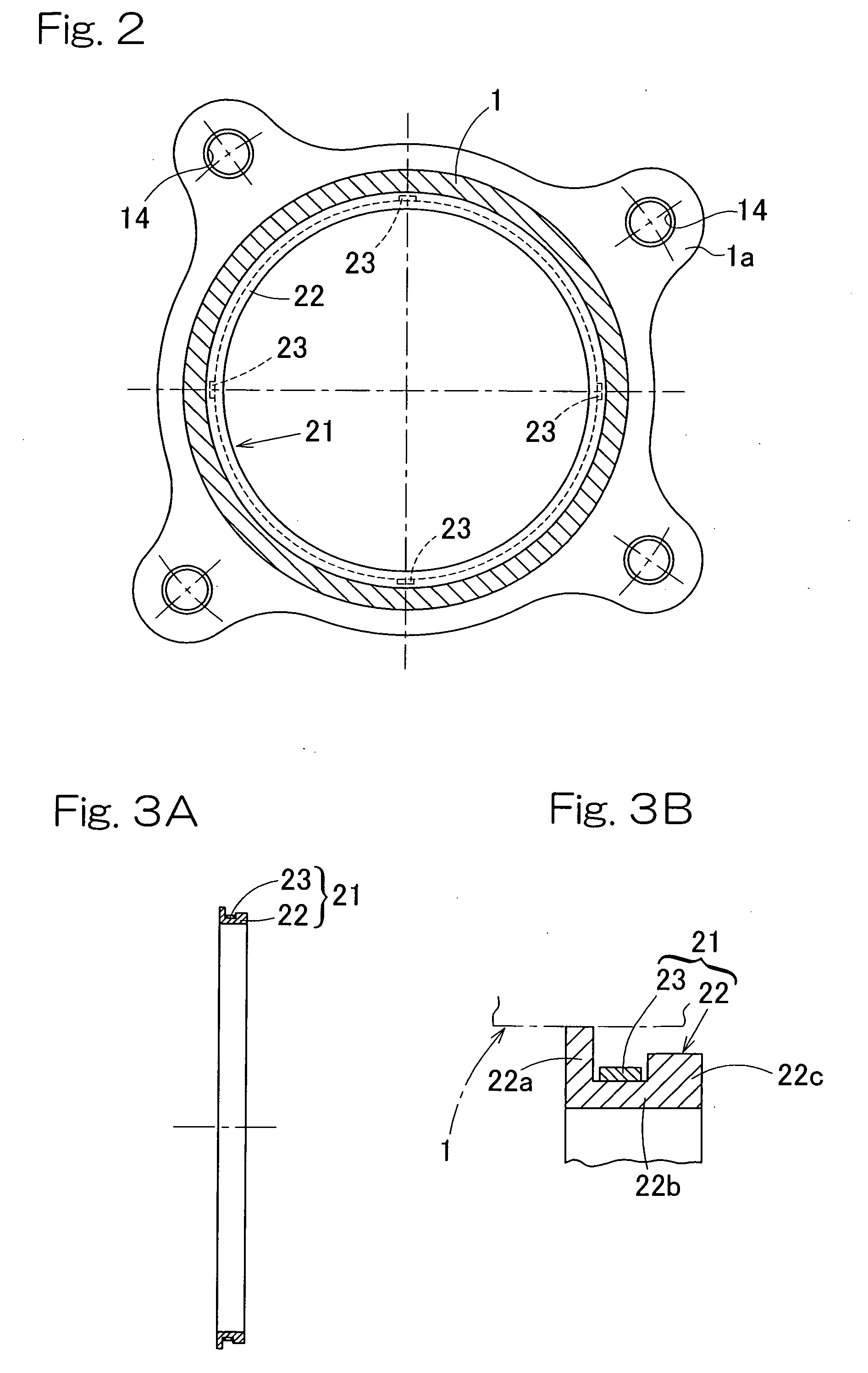 Sensor-equipped bearing for wheel