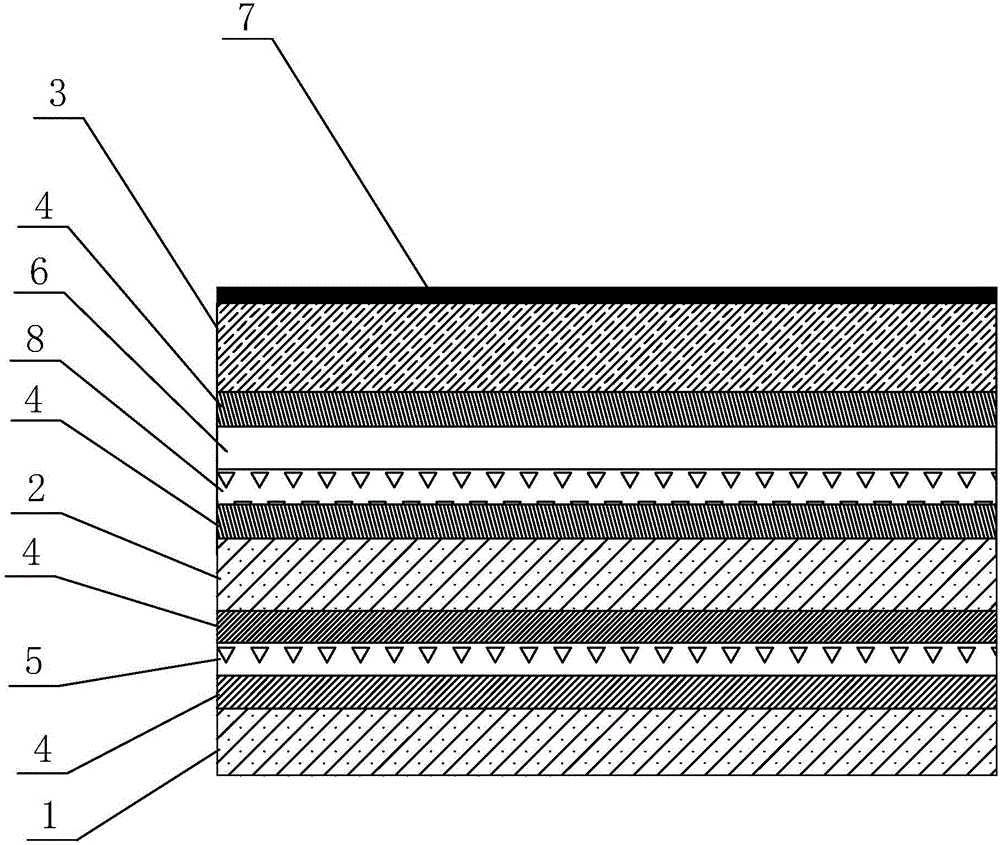 Laminated composite glass