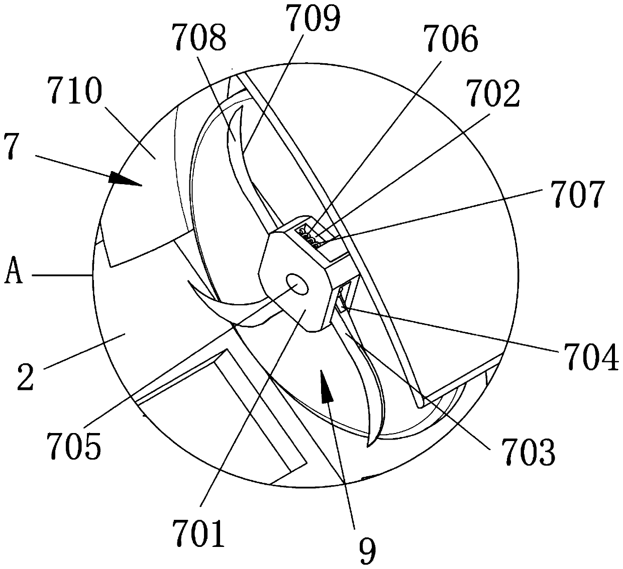 Automatic slicing machine