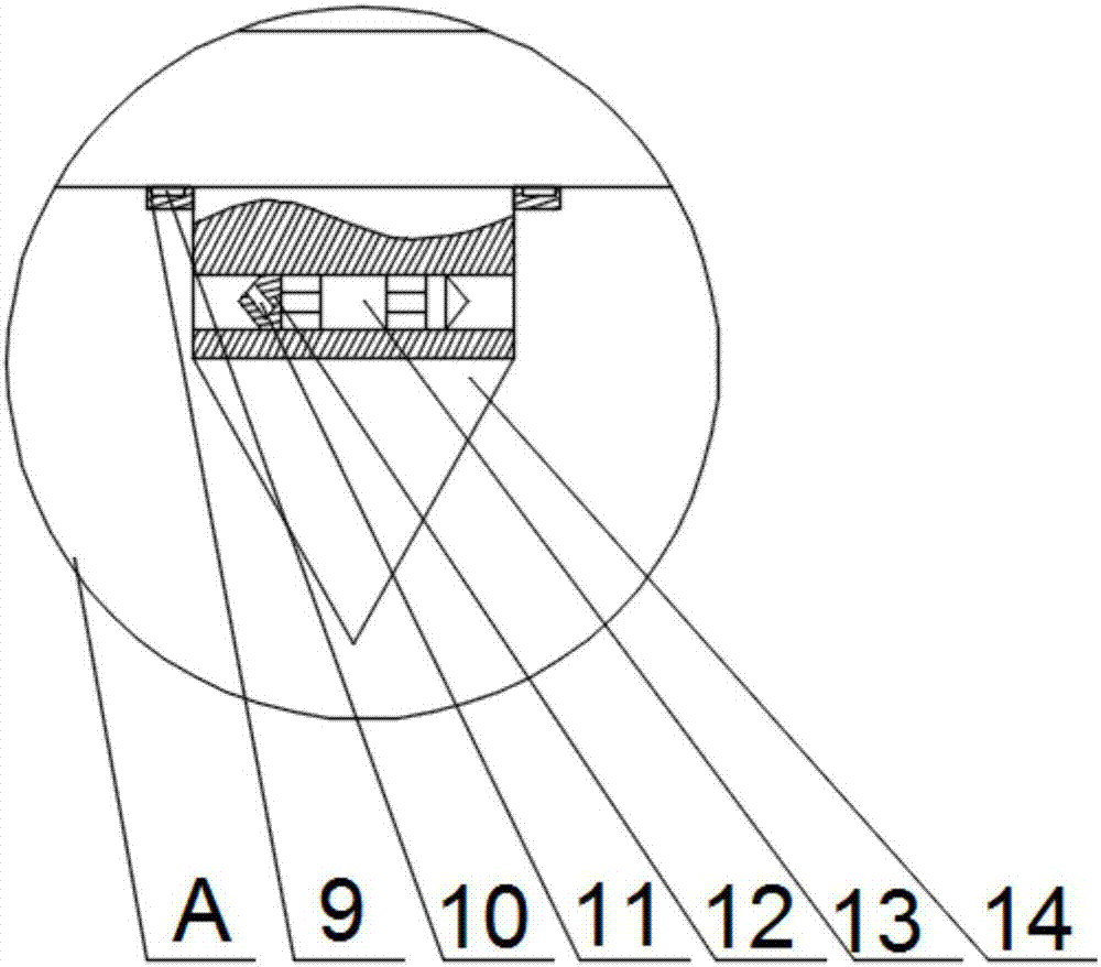 Roadbed compaction degree detecting device