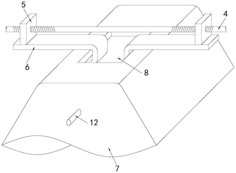 Unmanned aerial vehicle capable of reducing wind resistance and used for bearing goods