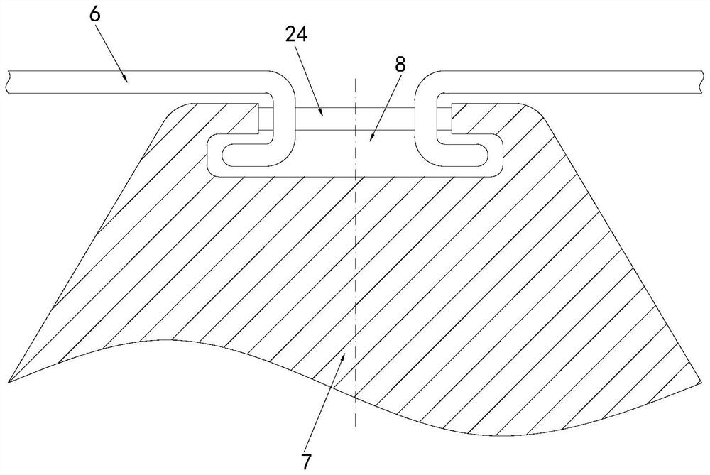 Unmanned aerial vehicle capable of reducing wind resistance and used for bearing goods