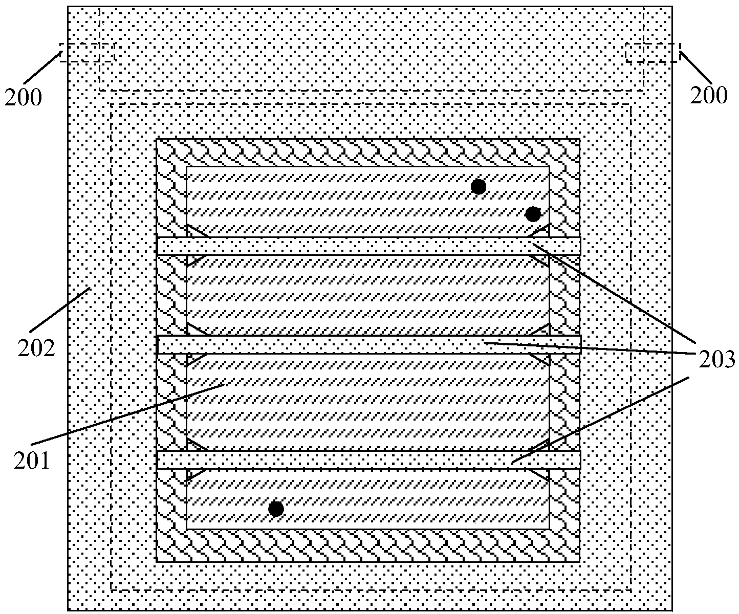 Solar battery main grid mask plate