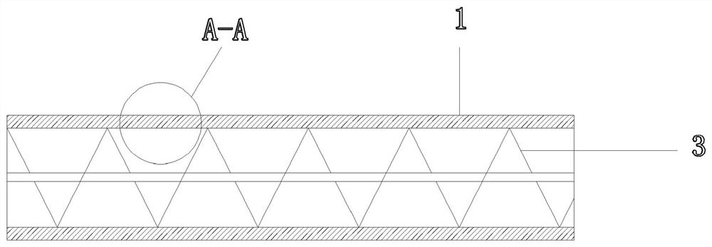 Cooling paper tube with spiral filling structure as well as preparation method and application of cooling paper tube