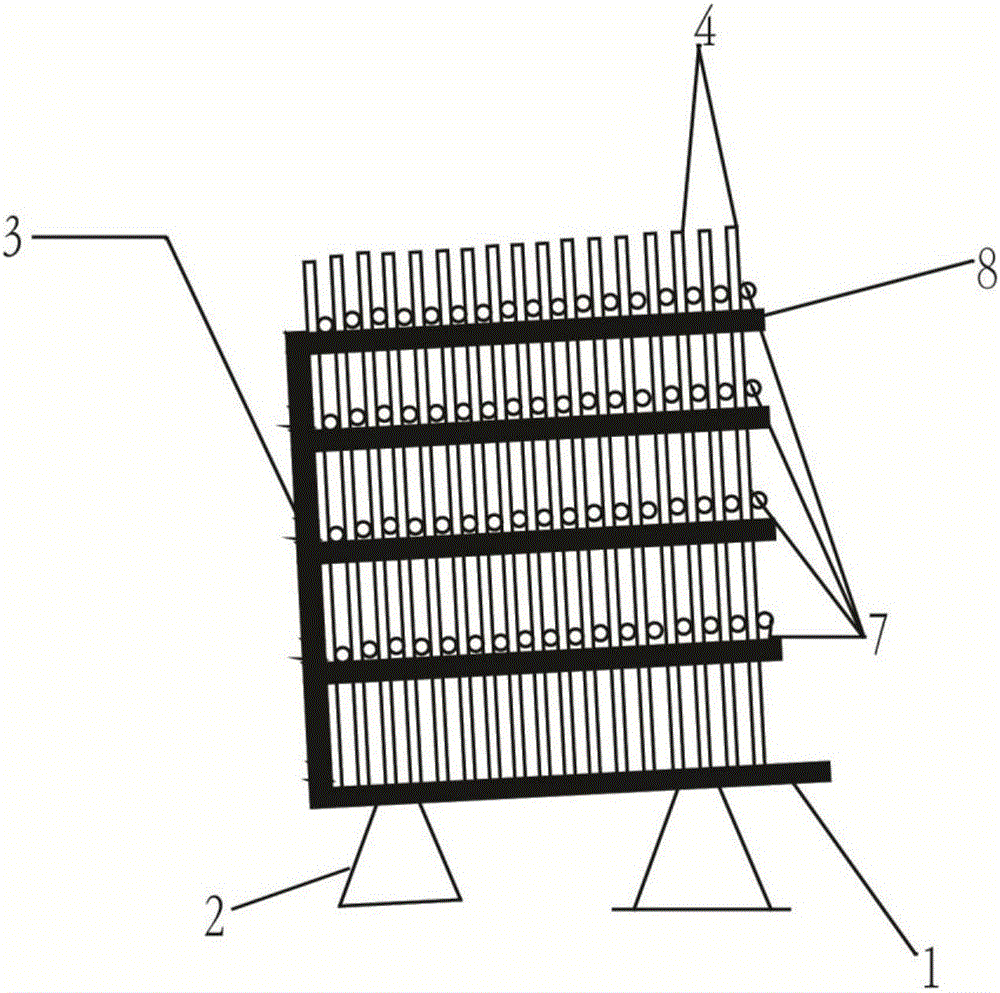 Reinforcement mesh welding operation platform for tunnel