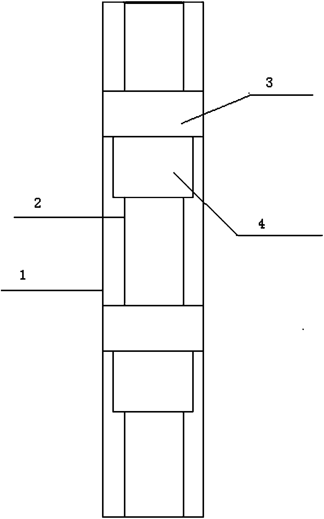 Protective sleeve volume fracturing pipe string