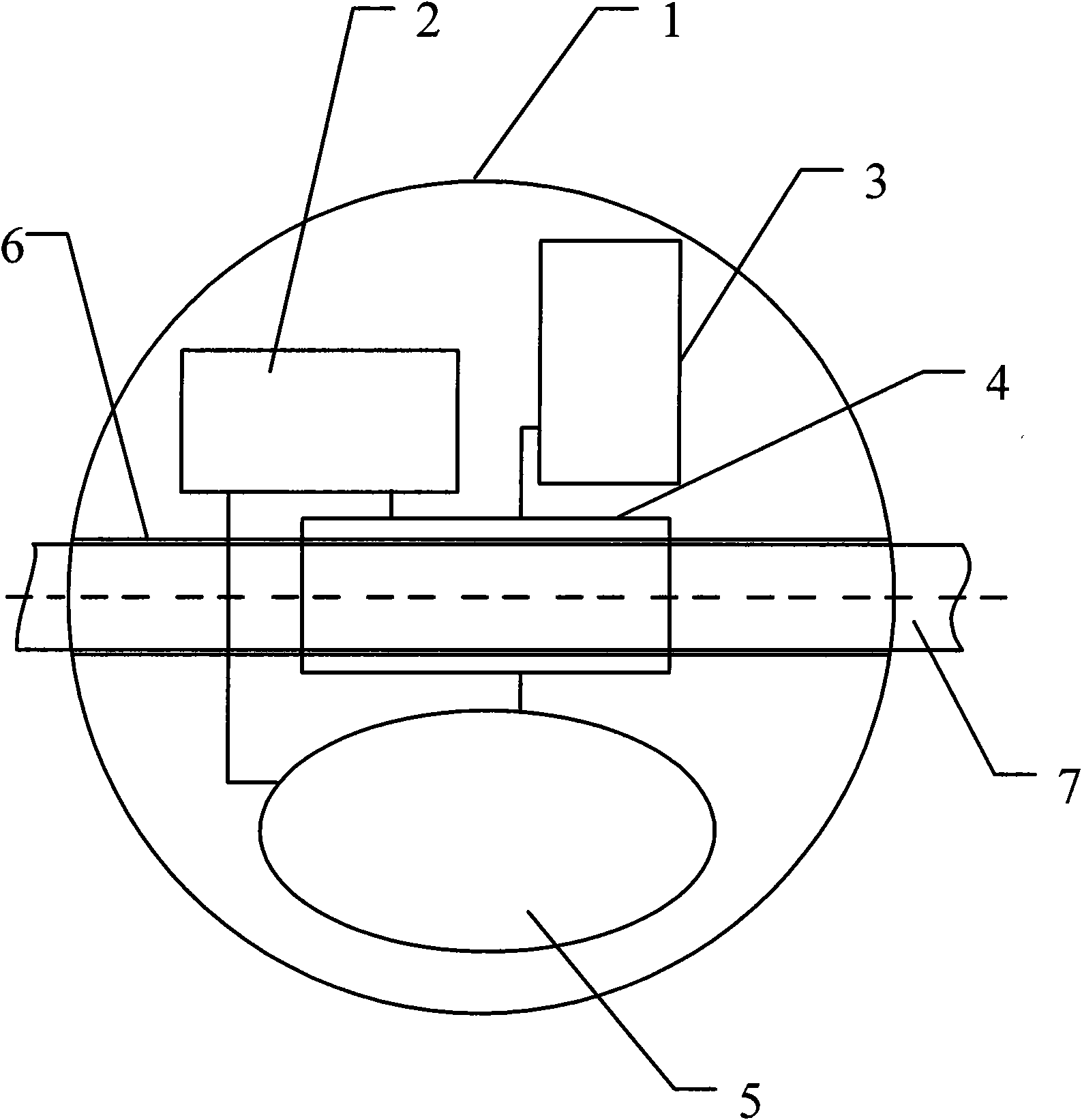 Power transmission line warning ball