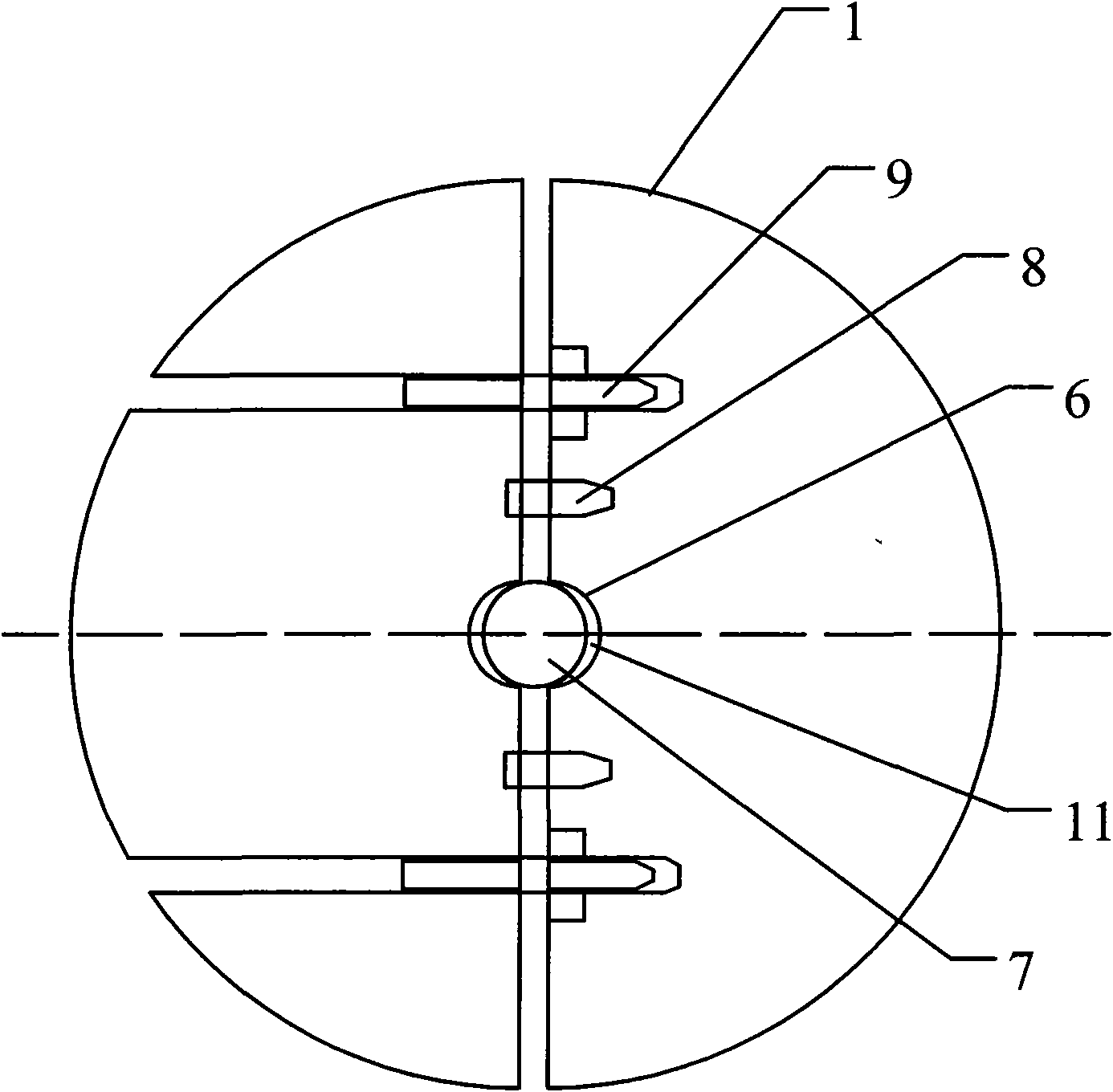 Power transmission line warning ball