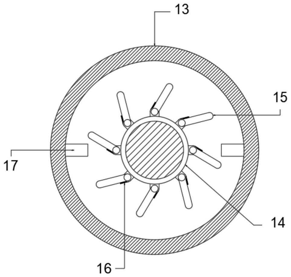 Drip irrigation type potted plant placing frame