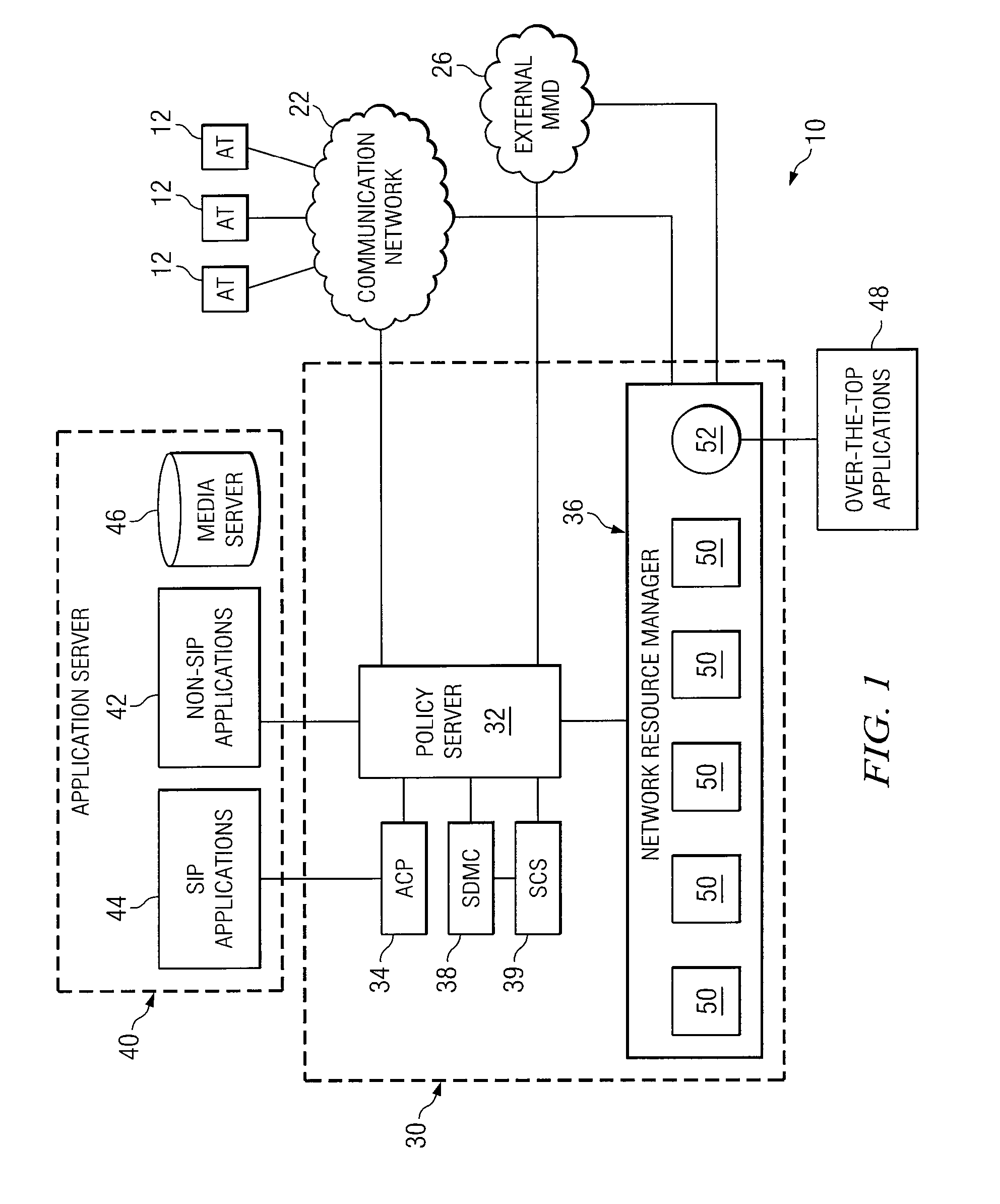 System and method for enforcing policy in a communication network