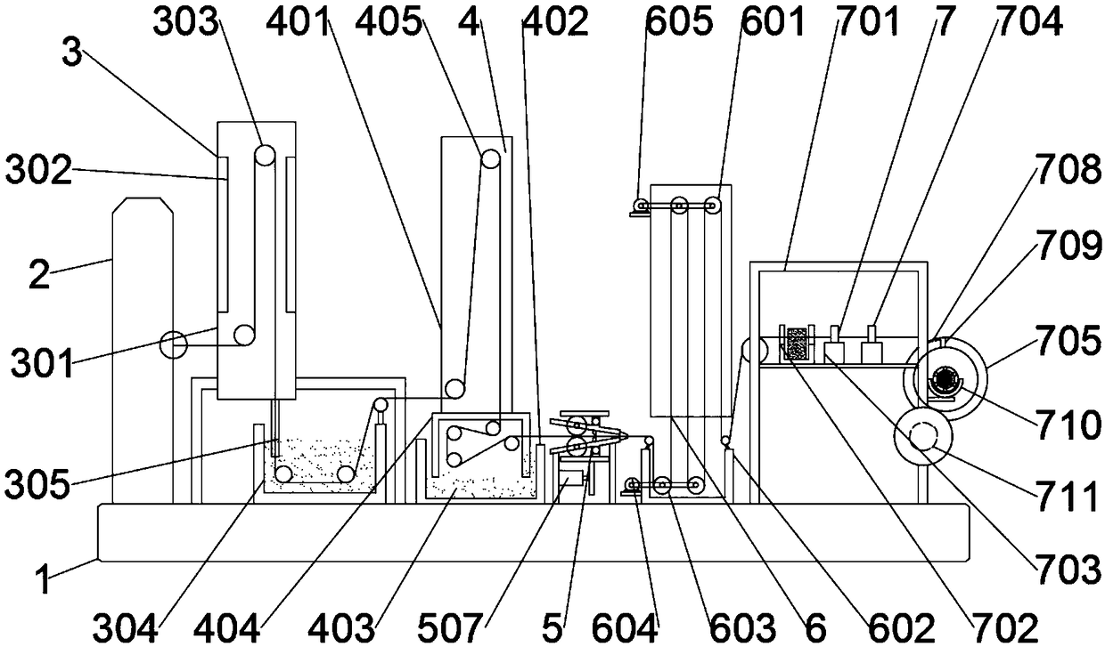 A production process of enameled wire and a production device thereof