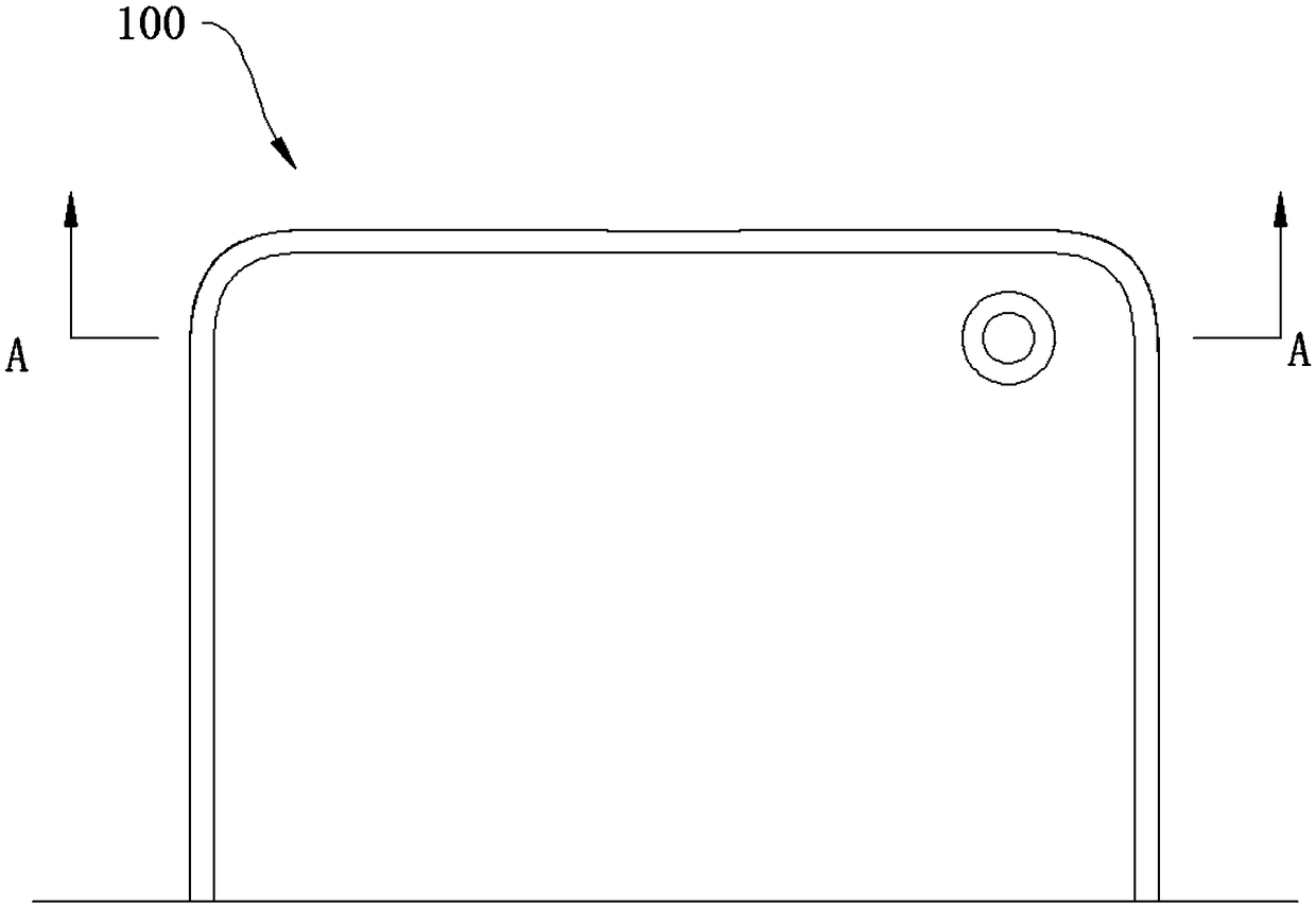 Display screen assembly, electronic equipment and production method of electronic equipment