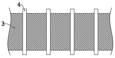 Scrap iron distributing device for fastener machining