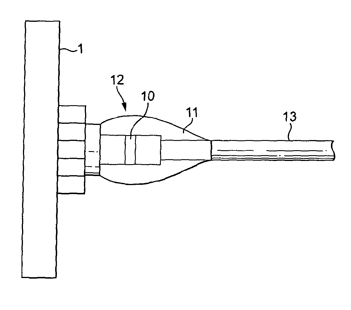 Device and method for monitoring the condition of subsea parts, particularly cable connectors