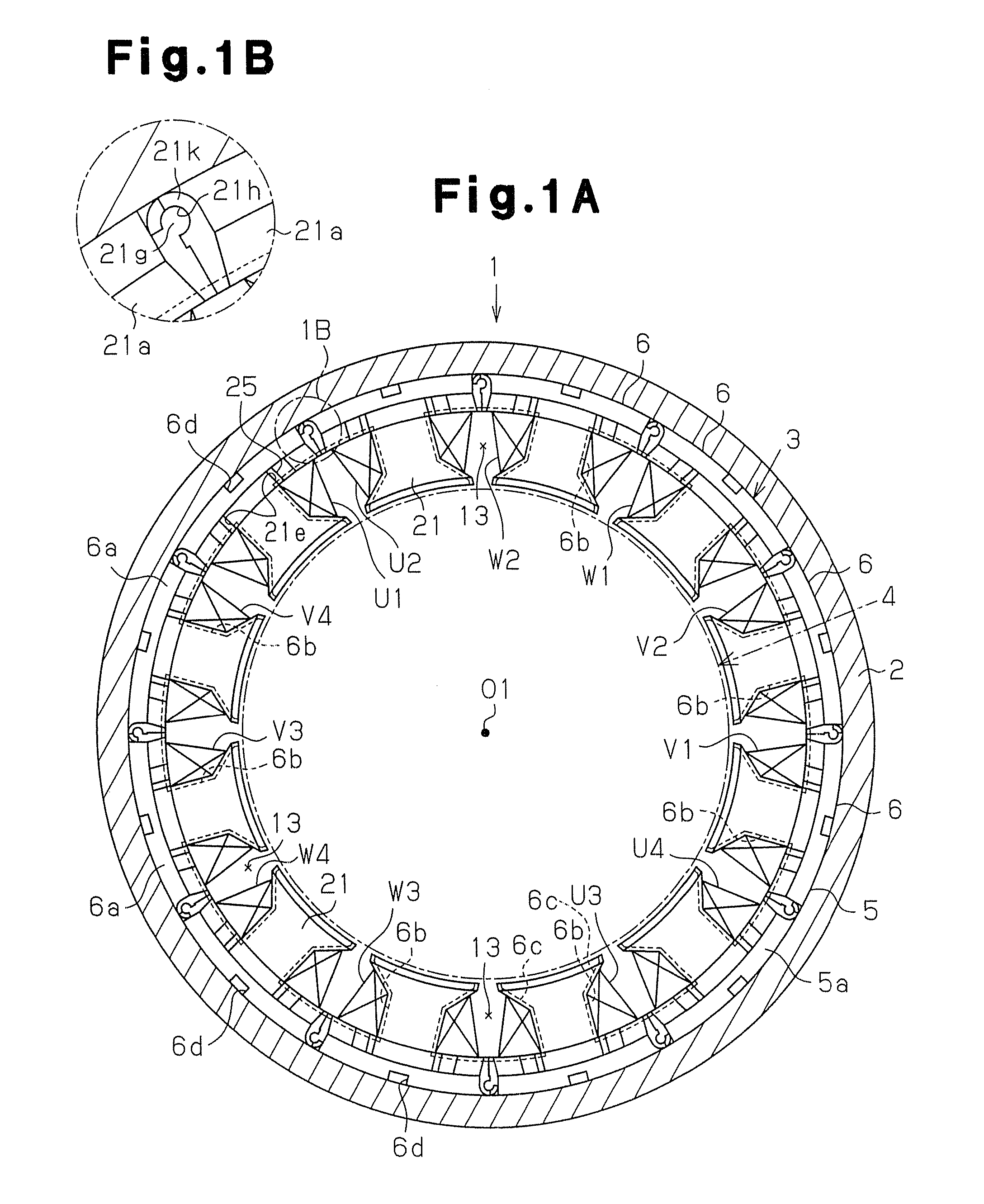 Manufacturing method of stator, and stator