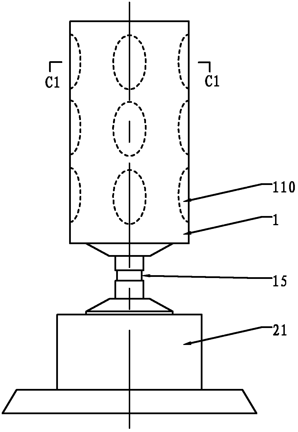 Dynamic response hitting training device