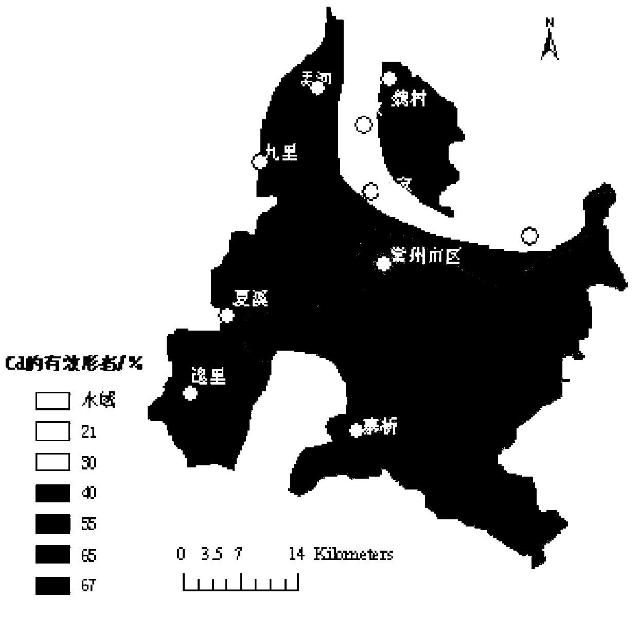 Method for evaluating pollution risks of local ground water