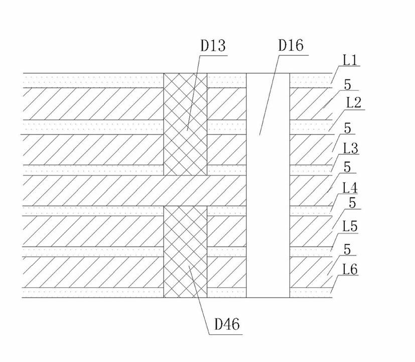 Method for processing blind buried hole on multilayer circuit board