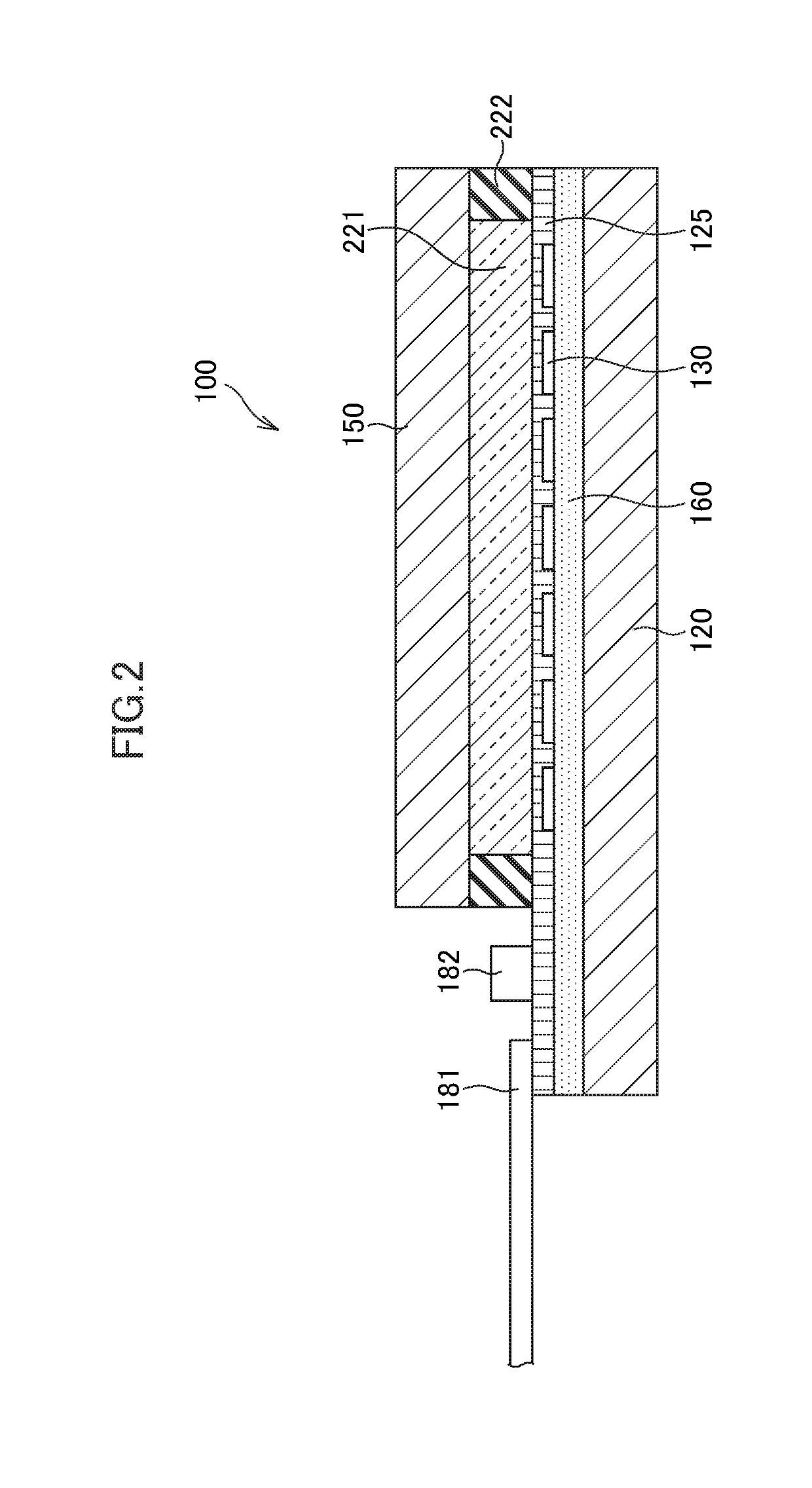 Light emitting element display device