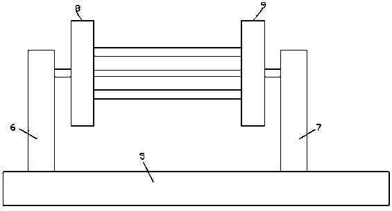 Novel advertising board device