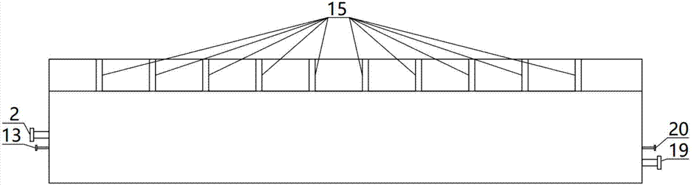 Frozen seawater desalting device system adopting heterogeneous sedimentation and crystallization nucleation way