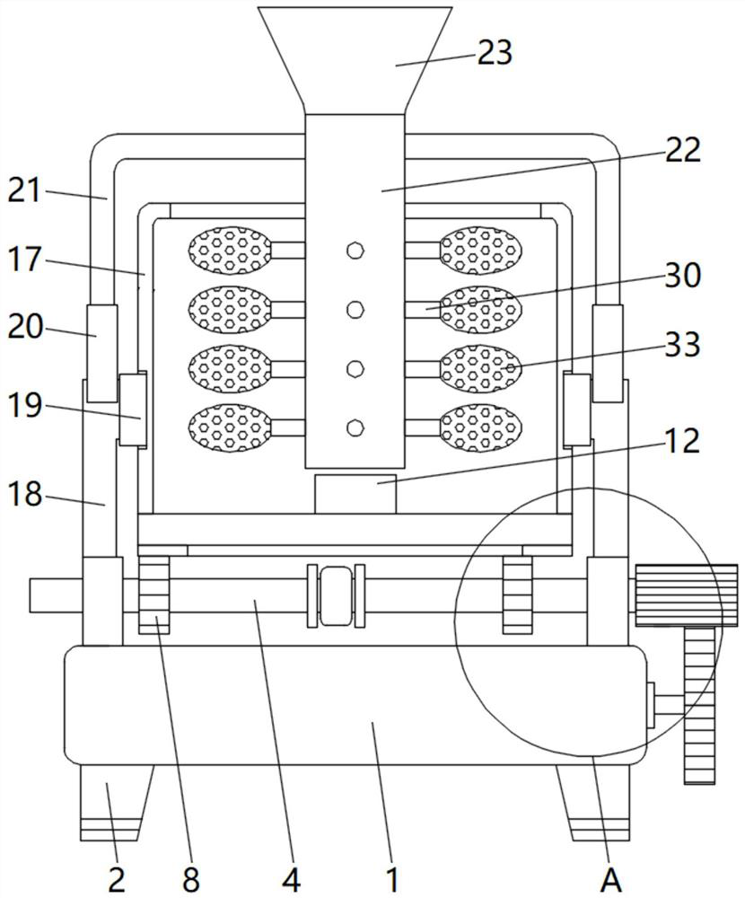 A cellulose-based smart gel production device for power batteries