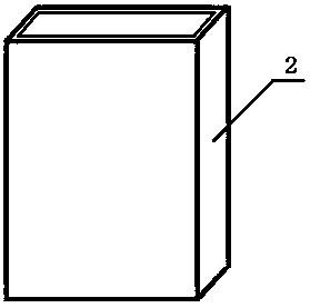 Steel wire mesh frame hollow wall board and preparation method thereof