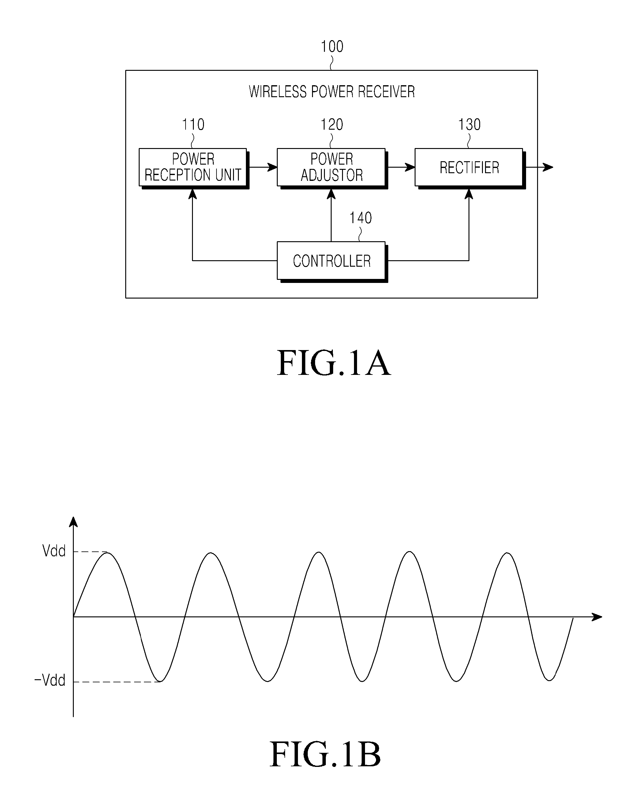 Wireless power receiver for controlling wireless power by using switch