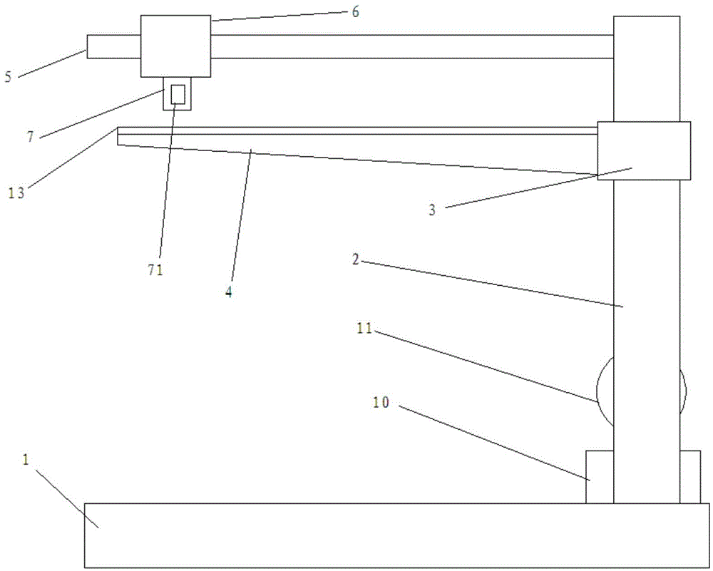 Double-nail-head wax sealing and nailing machine