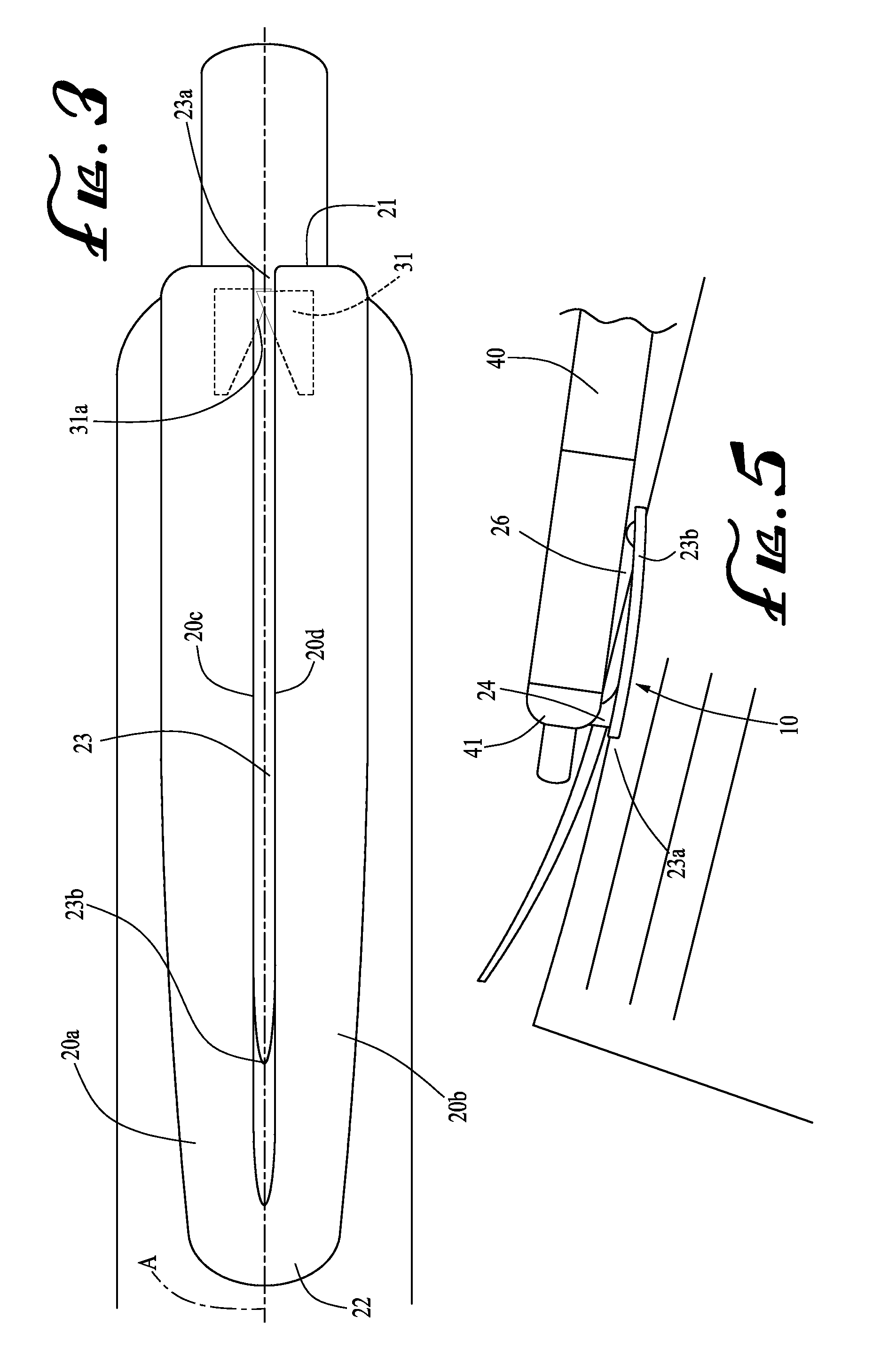 Letter opener-clip unit