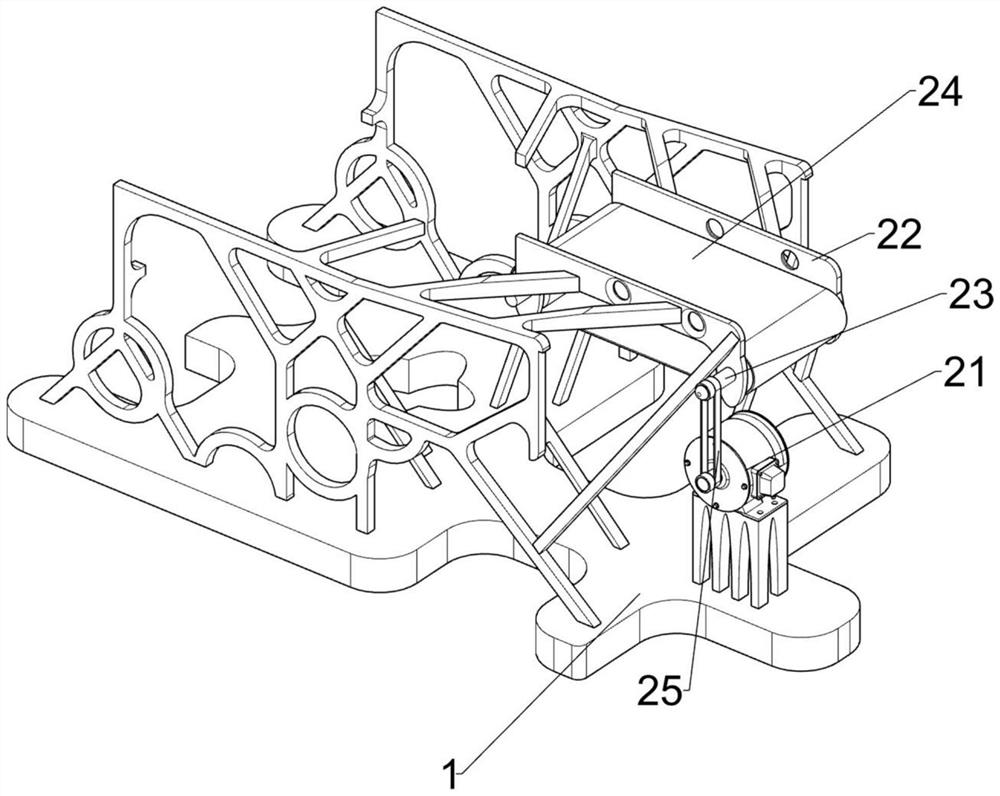 A rotary high-efficiency dust removal device for lens processing