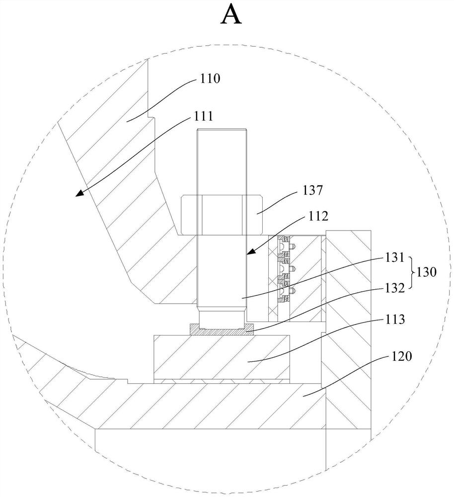 Bearing device and wind power generation equipment