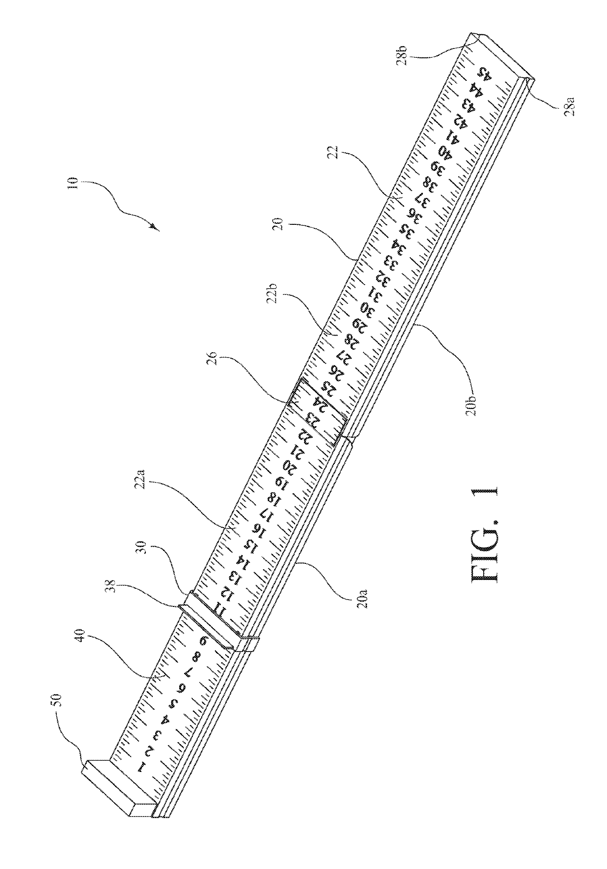 Measurement device for assessing knee movement