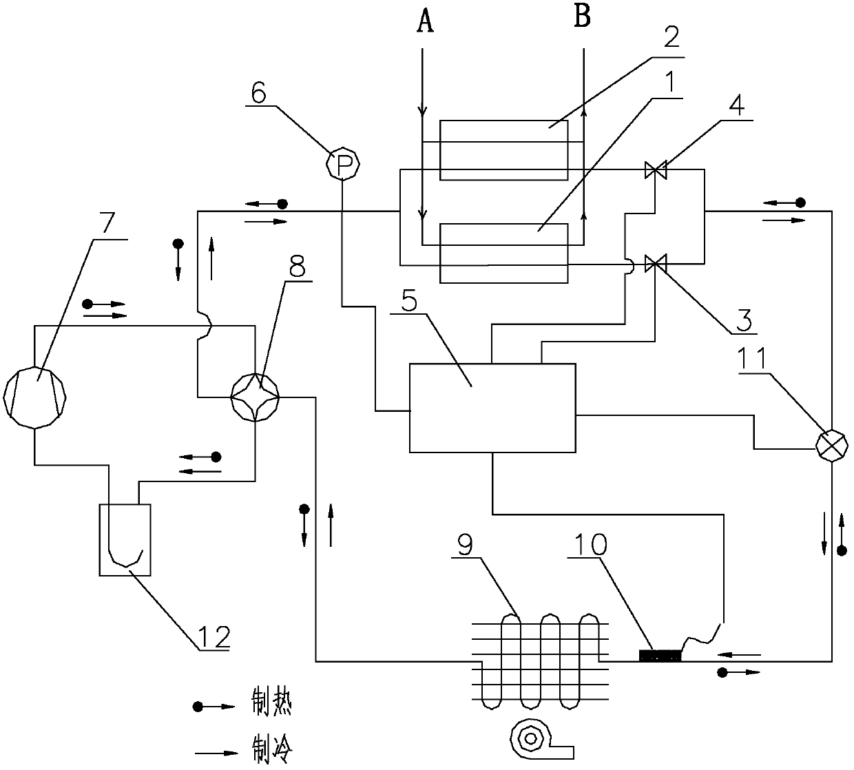 Multi-connected air conditioning system and control method thereof