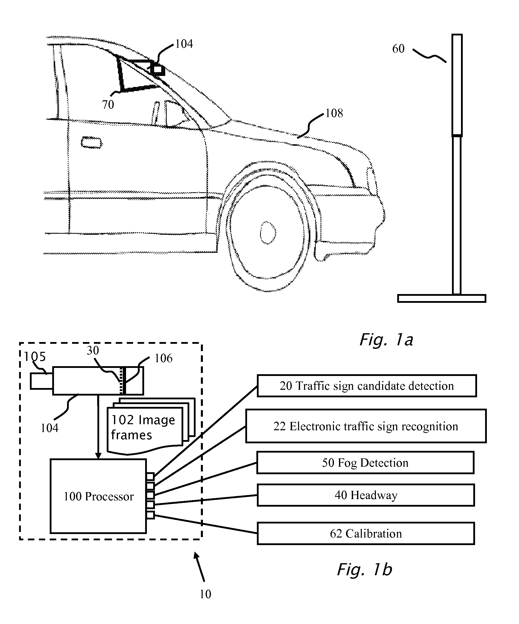 Adjustable camera mount for a vehicle windshield