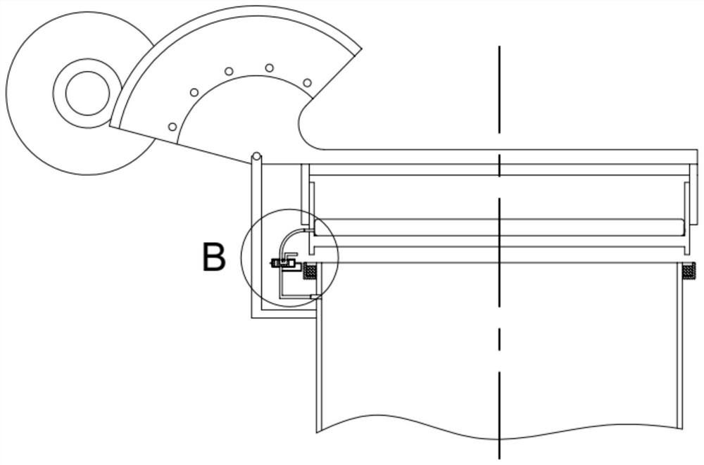 Blow-off valve in carbon black production line