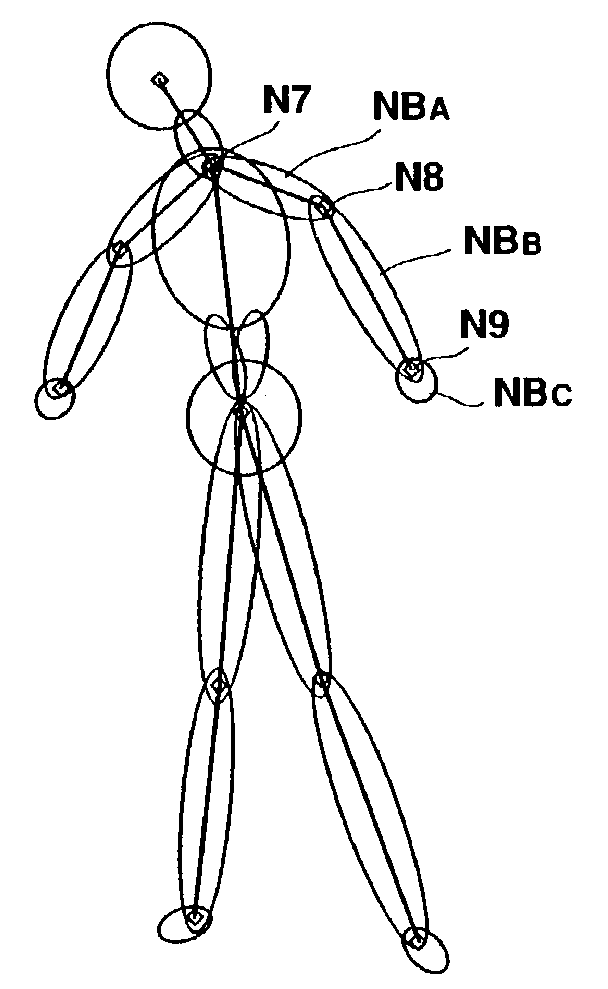 Program, recording medium, game character rendering method, and game apparatus