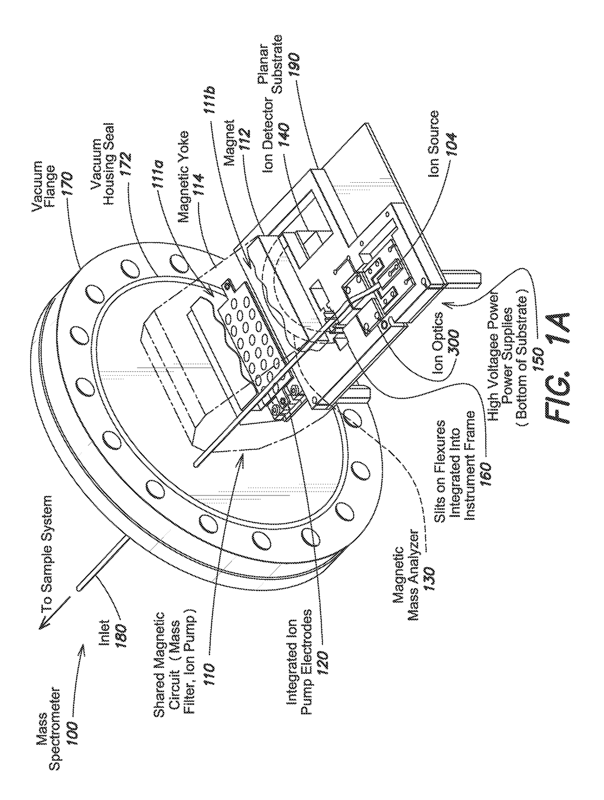 Methods, apparatus, and system for mass spectrometry