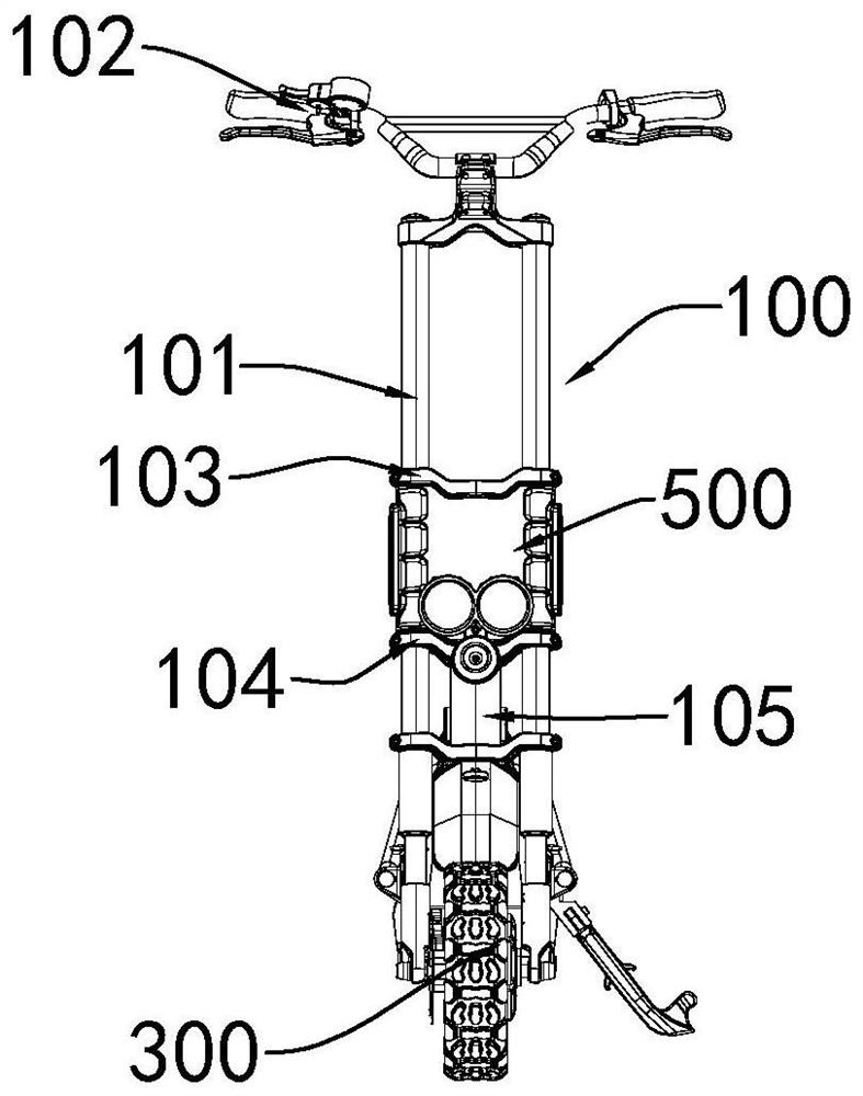 Heat dissipation system of controller of electric scooter and electric scooter