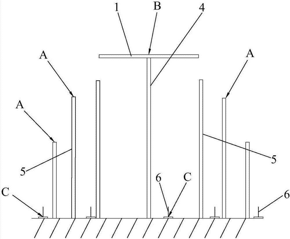 Preassembly method for spherical space structure