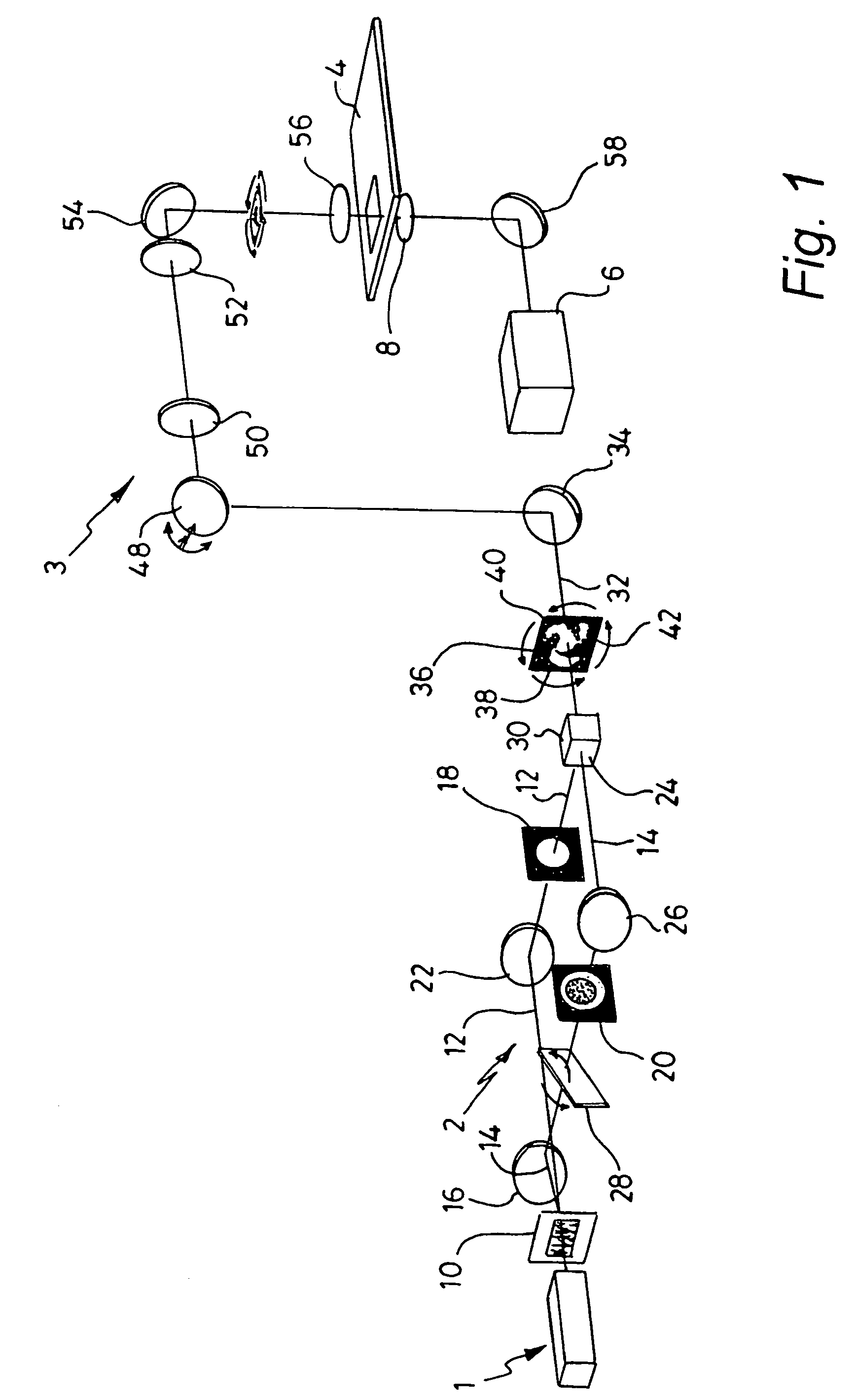 Apparatus for optically rotating microscopic objects